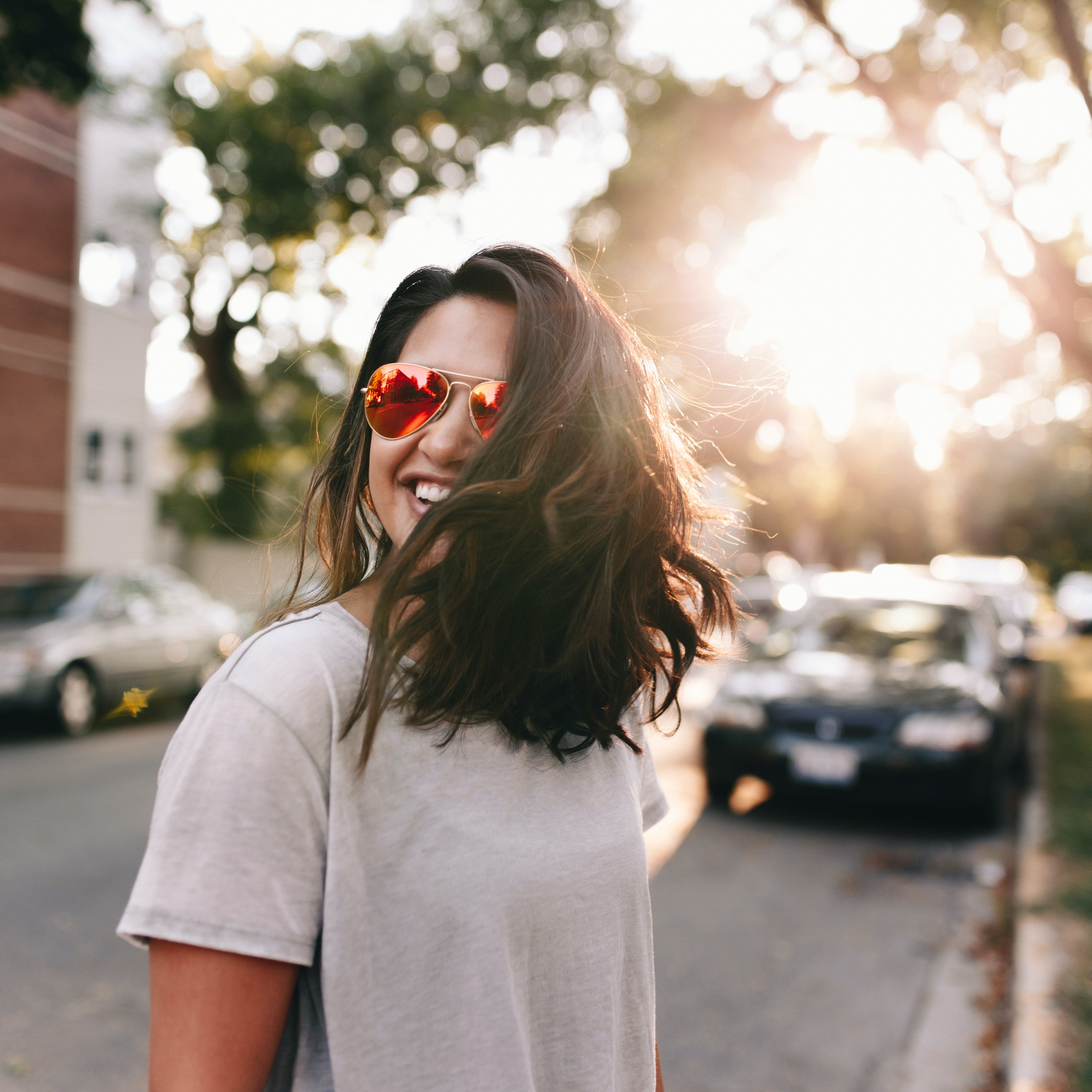 Woman on street